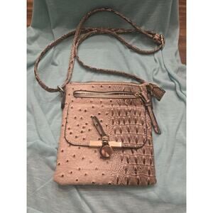 Le Miel Mixed-Exotic Vegan Leather Crossbody Bag